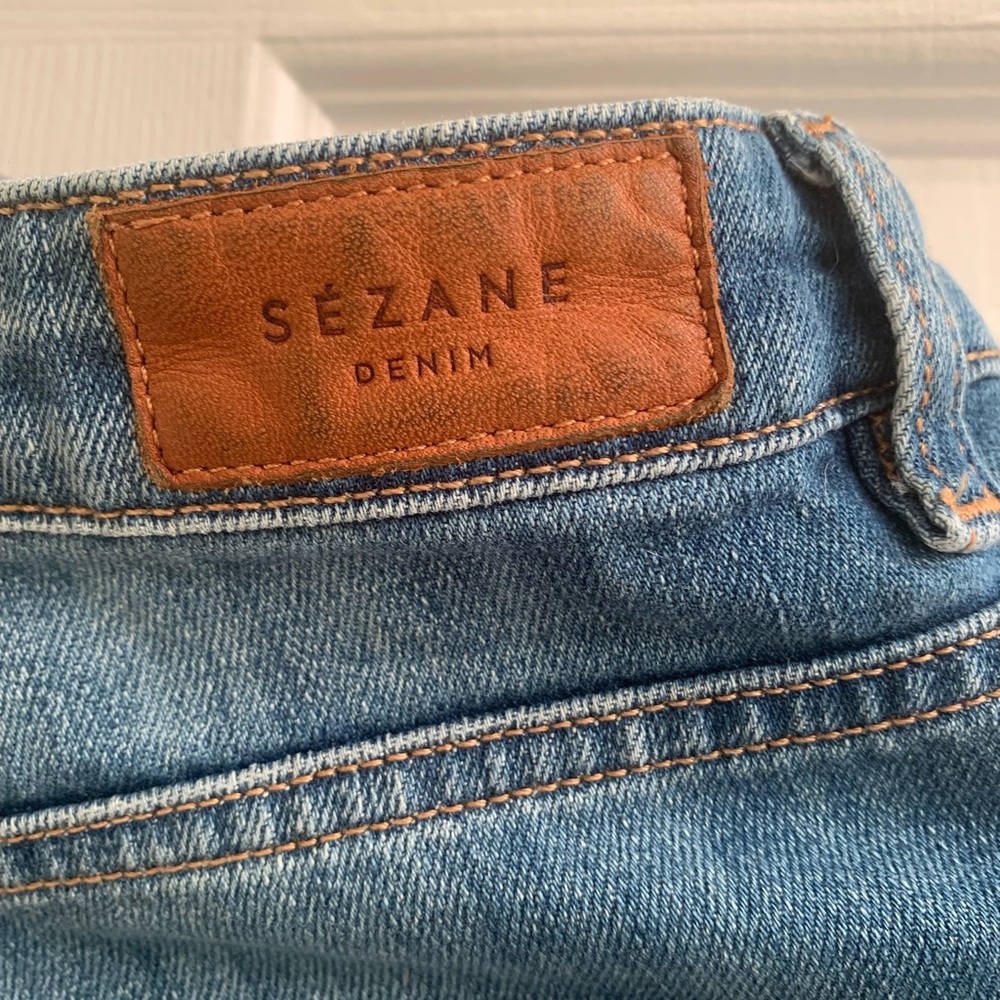 Sézane Blue Denim Jeans
